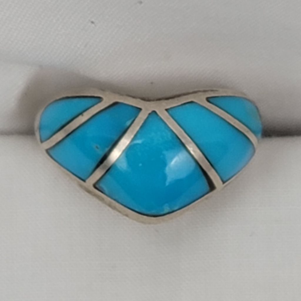Vintage Tourquose Silver Ring Indian Jewelry